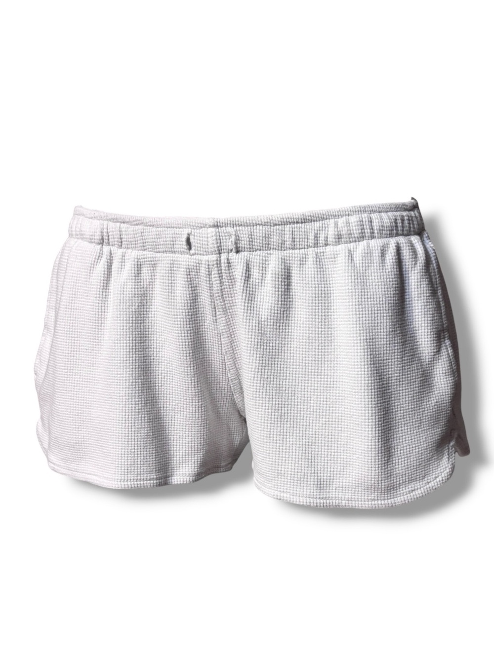 JOHN GALT BRANDY MELVILLE Winter White Cotton Thermal Shorts One Size